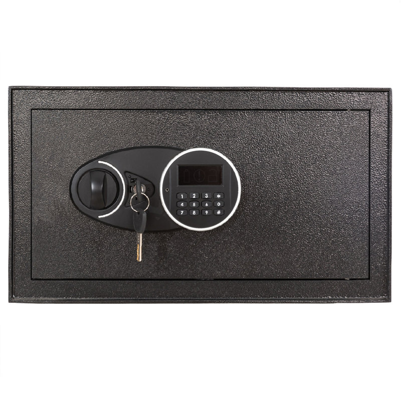 Mofine LLC Digital Safe Box with Electronic and Key Lock Wayfair